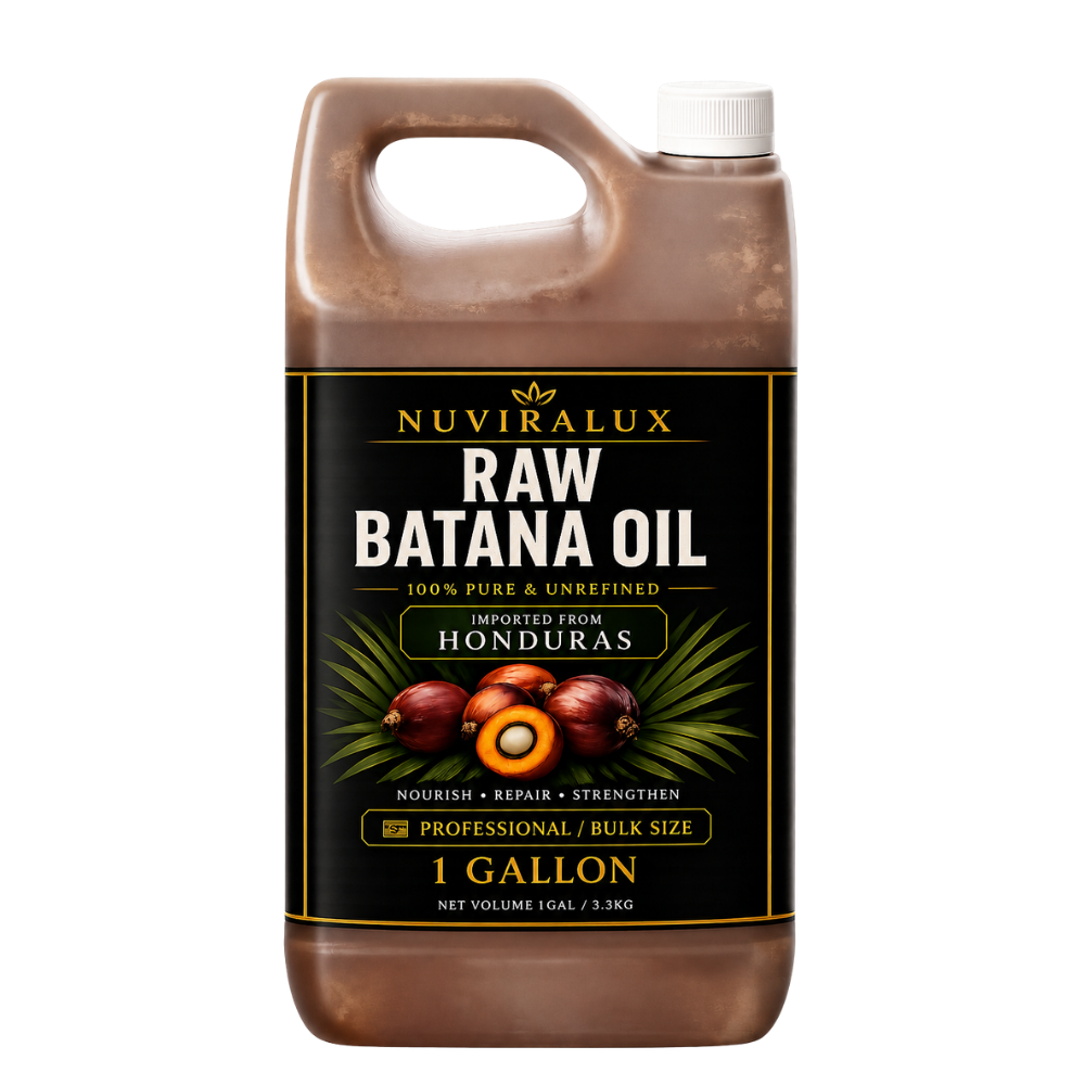 Nuviralux wholesale raw batana oil gallon