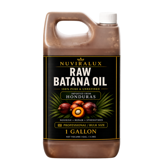 Nuviralux wholesale raw batana oil gallon